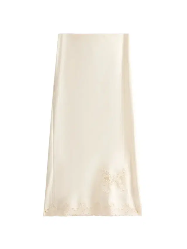 Women's Avelaine Midi Slip Skirt - Alabaster Glow