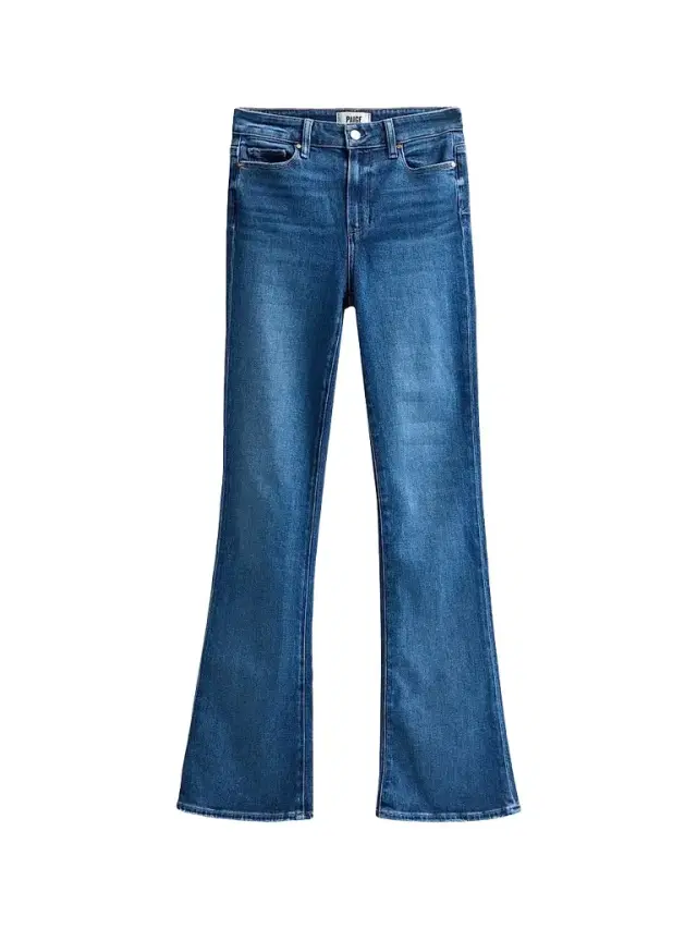 PAIGE Women's Laurel Canyon High-Rise Jeans - Acapella