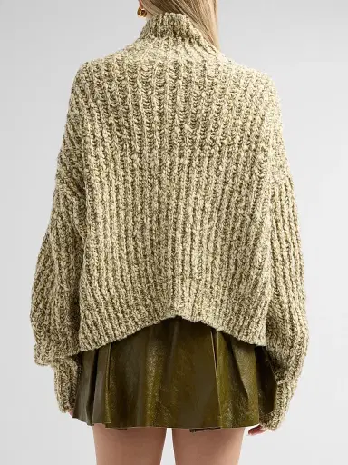 Ulla Johnson Women's Albie Knit Turtleneck Sweater - Alabaster | Thumbnail 3