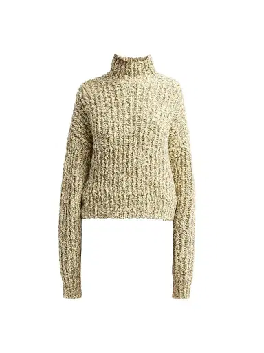 Ulla Johnson Women's Albie Knit Turtleneck Sweater - Alabaster | Thumbnail 1