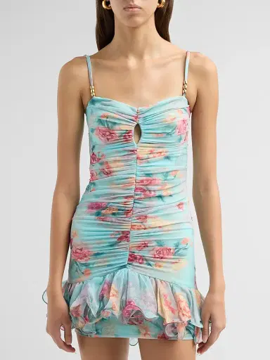 PatBo Women's Flora Mist Mini Dress | Thumbnail 5 PatBo Women's Flora Mist Mini Dress | Thumbnail 5