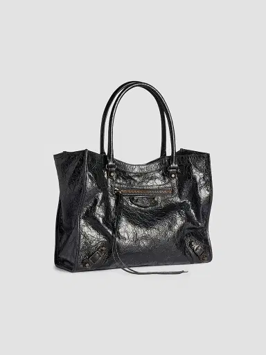 Balenciaga Women's Le City  Tote Bag - Black | Thumbnail 2