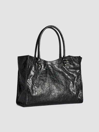 Balenciaga Women's Le City  Tote Bag - Black | Thumbnail 3