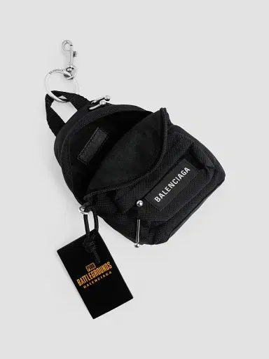 Balenciaga Men's I Pubg I Pubg Explorer Micro Backpack Keychain | Thumbnail 3