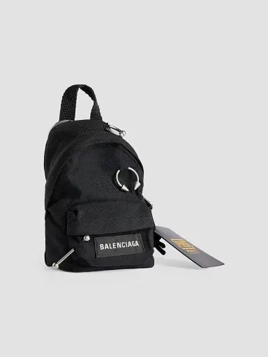 Balenciaga Men's I Pubg I Pubg Explorer Micro Backpack Keychain | Thumbnail 4