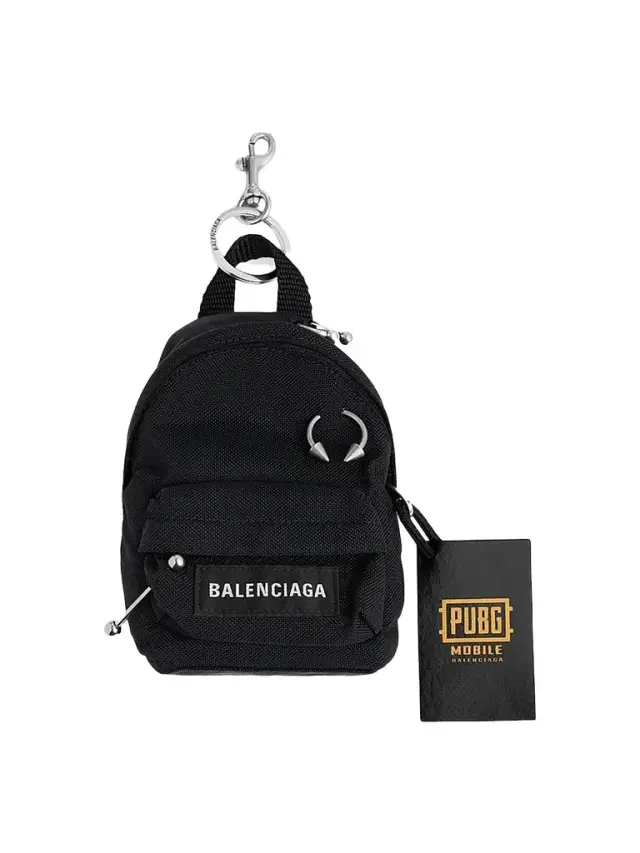 Balenciaga Men's I Pubg I Pubg Explorer Micro Backpack Keychain