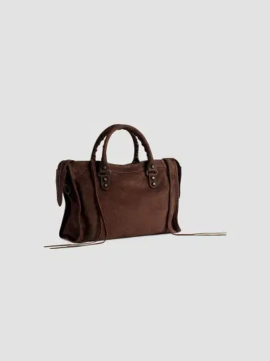 Balenciaga Women's Le City Top Handle Bag - Light Espresso | Thumbnail 3 Balenciaga Women's Le City Top Handle Bag - Light Espresso | Thumbnail 3