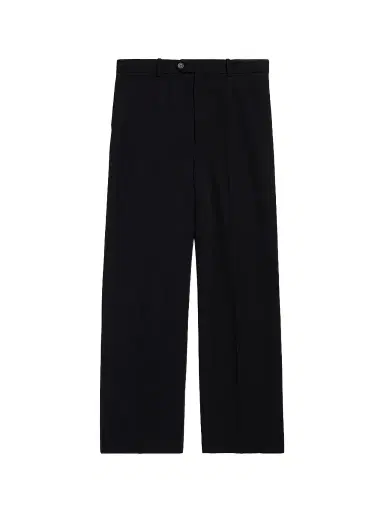 Balenciaga Men's Large Tailored Pants - Black | Thumbnail 1 Balenciaga Men's Large Tailored Pants - Black | Thumbnail 1