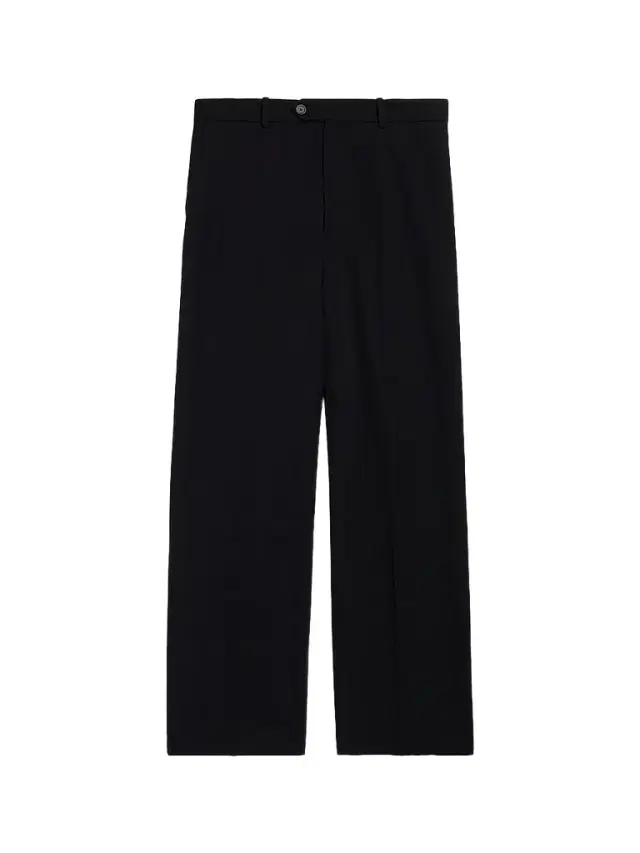 Balenciaga Men's Large Tailored Pants - Black