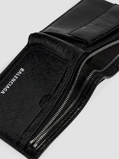 Balenciaga Men's Superbusy Square Folded Wallet | Thumbnail 4