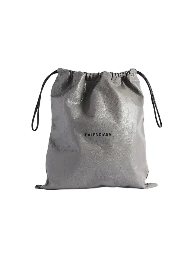 Balenciaga Men's Shopper Dust Bag Pouch - Grey