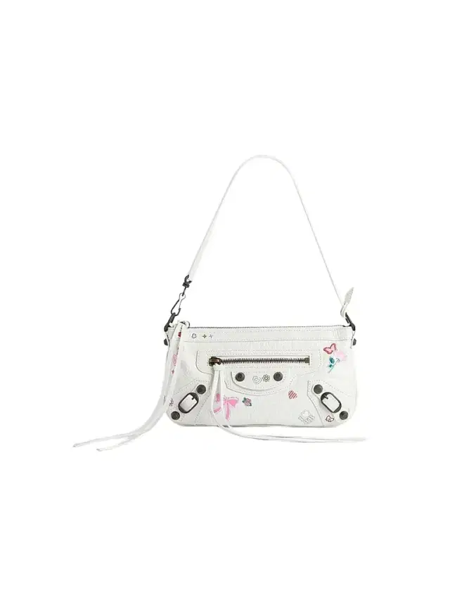 Balenciaga Women's Le City Shoulder Bag - White Multi