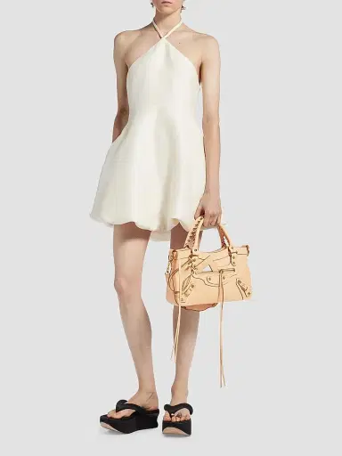 Balenciaga Women's Le City First Top Handle Bag - Natural | Thumbnail 2