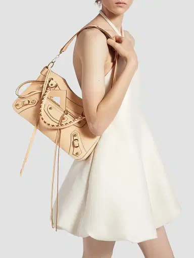 Balenciaga Women's Le City First Top Handle Bag - Natural | Thumbnail 3