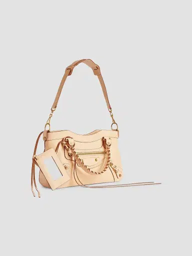 Balenciaga Women's Le City First Top Handle Bag - Natural | Thumbnail 4