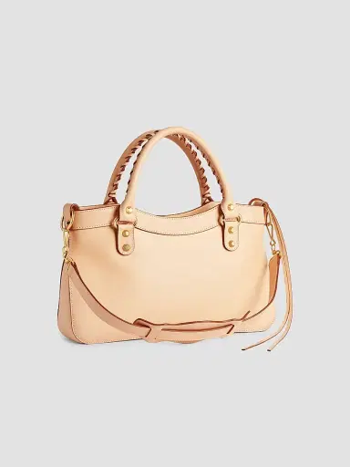 Balenciaga Women's Le City First Top Handle Bag - Natural | Thumbnail 5