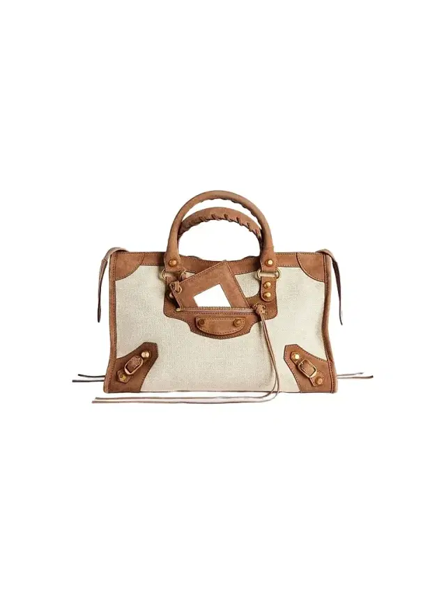 Balenciaga Women's Le City Top Handle Bag - Beige Camel