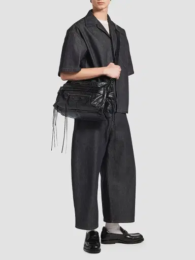 Balenciaga Men's Le City Multipocket Crossbody Bag | Thumbnail 2 Balenciaga Men's Le City Multipocket Crossbody Bag | Thumbnail 2