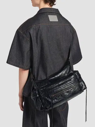 Balenciaga Men's Le City Multipocket Crossbody Bag | Thumbnail 3 Balenciaga Men's Le City Multipocket Crossbody Bag | Thumbnail 3