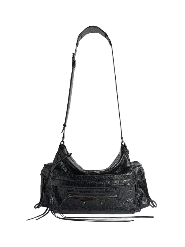 Balenciaga Men's Le City Multipocket Crossbody Bag - Black