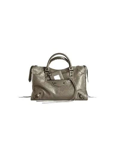Balenciaga Women's Le City  Top Handle Bag - Army Green | Thumbnail 1