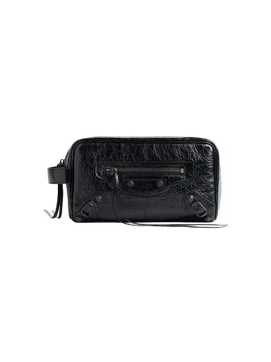 Balenciaga Le City Toiletry Pouch - Black | Thumbnail 1