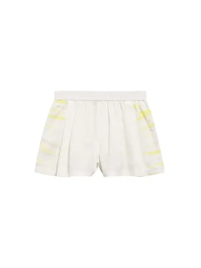 Balenciaga Women's Extreme Tie Dye A-line Boxer Shorts - White Yellow