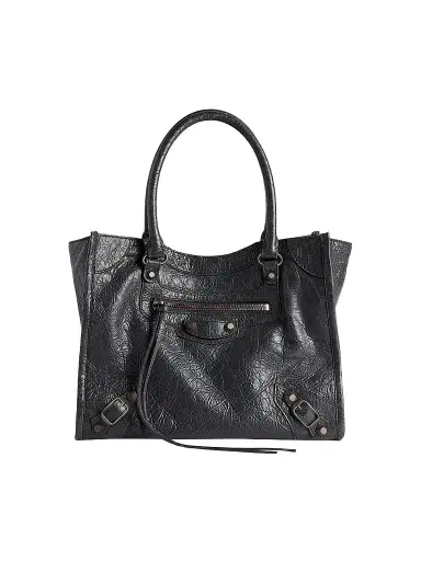 Balenciaga Women's Le City Mini Top Handle Bag - Black | Thumbnail 1