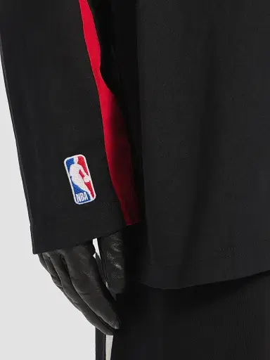 Balenciaga Men's x NBA Collaboration Oversized Long Sleeve T-Shirt - Black - Size Small | Thumbnail 6