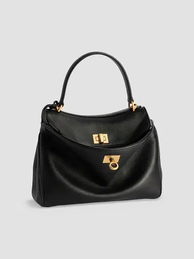 Balenciaga Women's Rodeo Top Handlebag - Black | Thumbnail 4 Balenciaga Women's Rodeo Top Handlebag - Black | Thumbnail 4