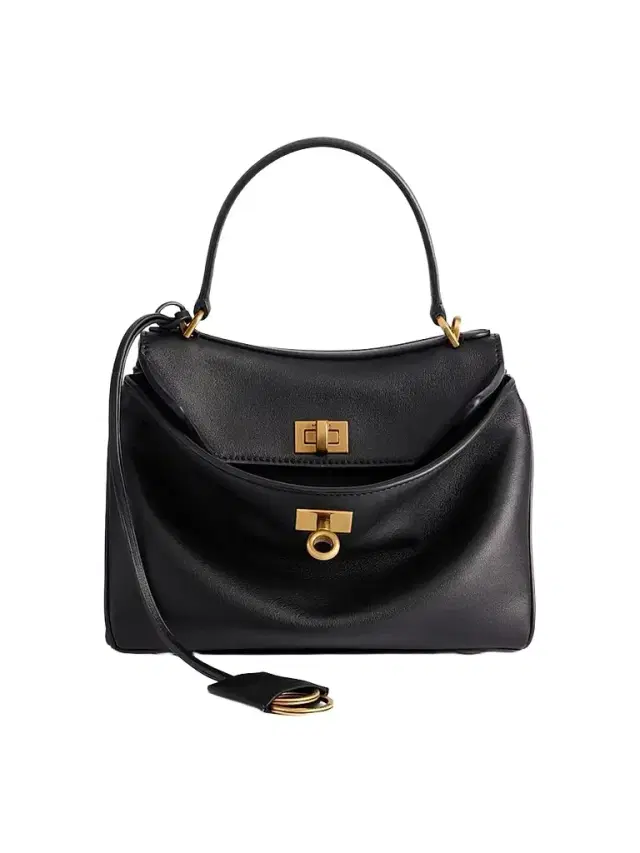 Balenciaga Women's Rodeo Top Handlebag - Black