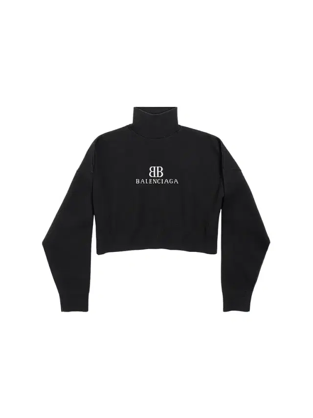 Women's Cropped High Neck Sweater Women's Cropped High Neck Sweater