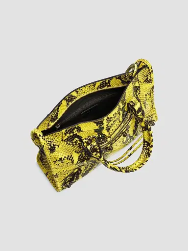 Balenciaga Women's Le City Small Top Handle Bag - Yellow | Thumbnail 4