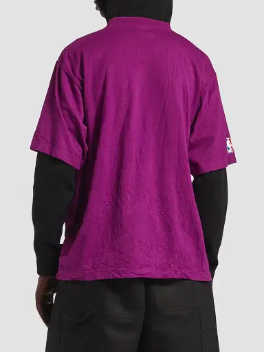 Balenciaga Men's x NBA Collaboration Oversized T-Shirt - Violet | Thumbnail 5 Balenciaga Men's x NBA Collaboration Oversized T-Shirt - Violet | Thumbnail 5