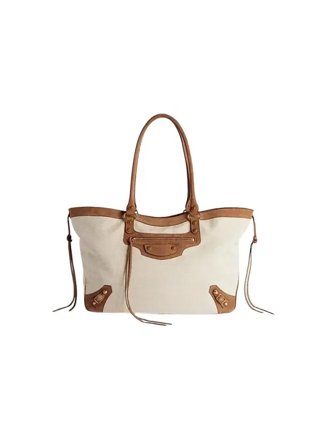 Balenciaga Women's Le City Beach  Tote Bag - Beige Camel