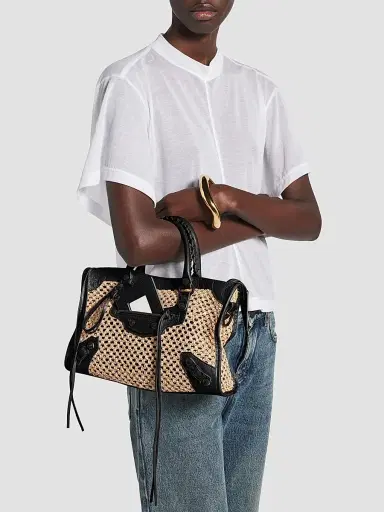 Balenciaga Women's Le City Top Handle Bag | Thumbnail 3 Balenciaga Women's Le City Top Handle Bag | Thumbnail 3