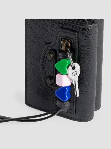 Balenciaga Women's Le City Mini Wallet - Black | Thumbnail 5