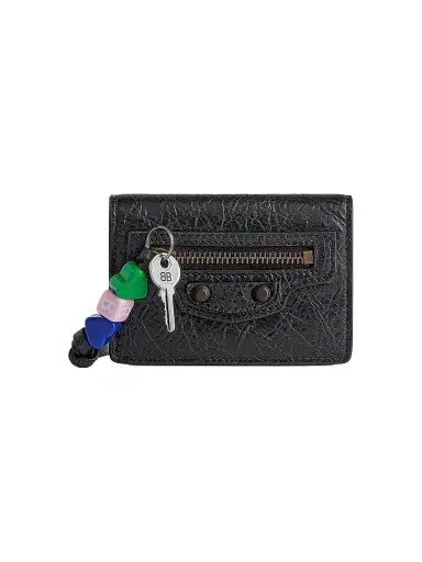 Balenciaga Women's Le City Mini Wallet - Black | Thumbnail 1