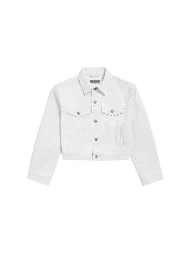 Balenciaga Women's Wings Classic Boxy Jacket - White