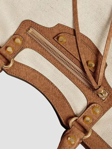 Balenciaga Women's Le City Beach Tote Bag - Beige Camel | Thumbnail 5