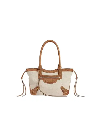 Balenciaga Women's Le City Beach Tote Bag - Beige Camel | Thumbnail 1