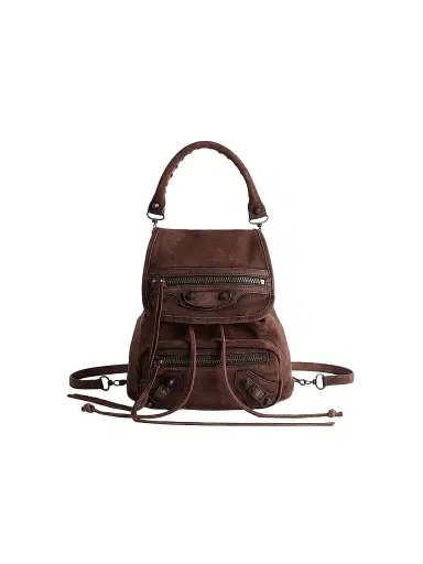 Balenciaga Women's Le City Backpack - Light Espresso | Thumbnail 1