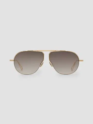 AHLEM Men's Laplace 60MM Aviator Sunglasses - Champagne | Thumbnail 2 AHLEM Men's Laplace 60MM Aviator Sunglasses - Champagne | Thumbnail 2