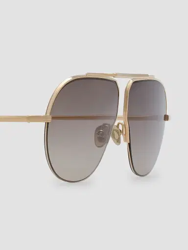 AHLEM Men's Laplace 60MM Aviator Sunglasses - Champagne | Thumbnail 3 AHLEM Men's Laplace 60MM Aviator Sunglasses - Champagne | Thumbnail 3