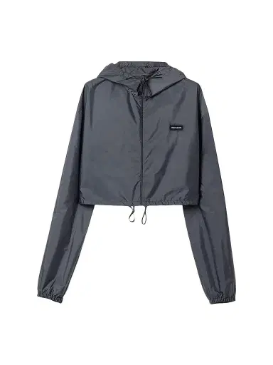 Miu Miu Women's Technical Fabric Wind-Breaker - Grey | Thumbnail 1