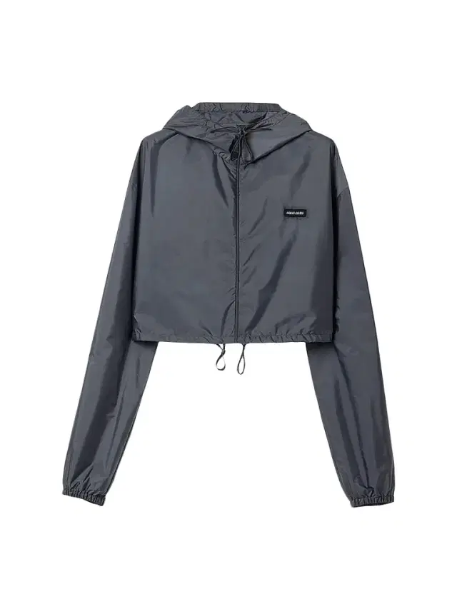 Miu Miu Women's Technical Fabric Wind-Breaker - Grey