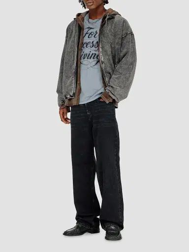 Diesel Men's Corsy Denim-Effect Jacket | Thumbnail 2