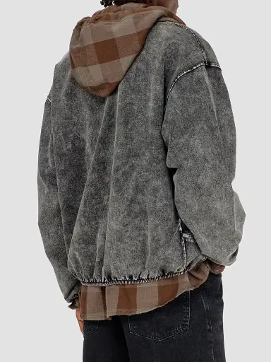 Diesel Men's Corsy Denim-Effect Jacket | Thumbnail 3