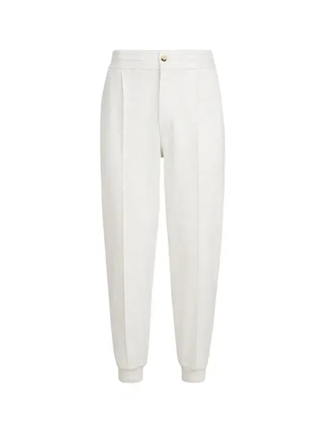 Brunello Cucinelli Men's Techno Cotton French Terry Double Cloth Trousers - Travertine