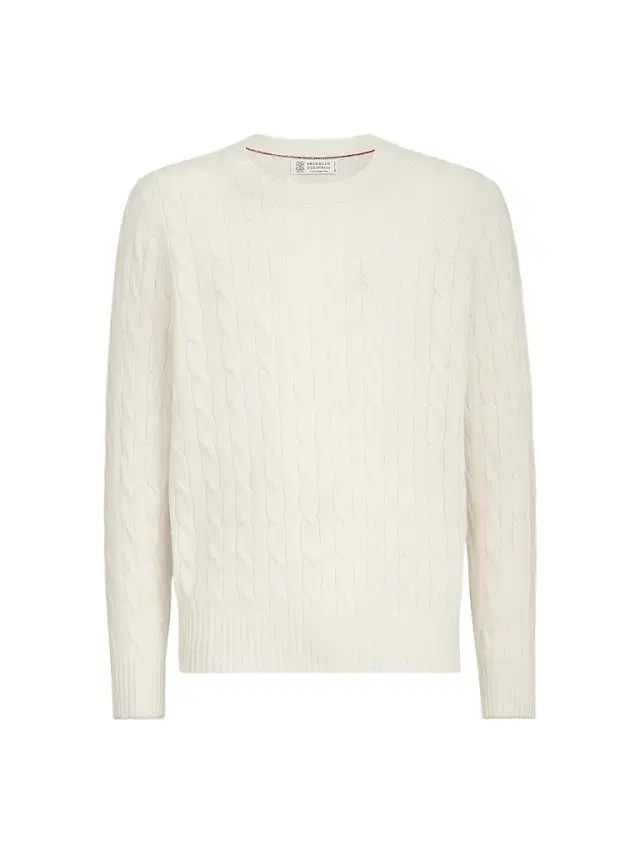 Men's Cashmere Cable Knit Sweater - Panama